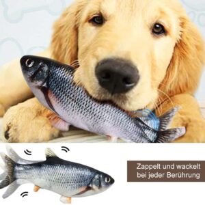 Interaktiver Zappelfisch