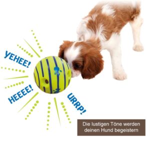 Kicherball mit lustigen Geräuschen